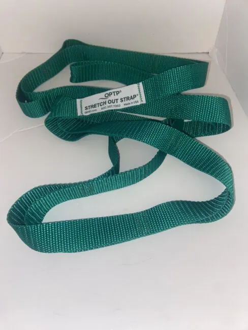 OPTP Stretch Out Strap with Stretchng Guide Preowned