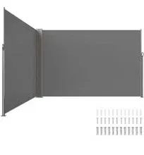 VEVOR Retractable Side Awning 63" x Screen