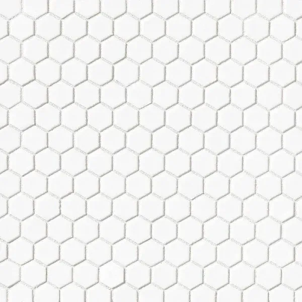 Bedrosians Le Cafe 2" x 2" Hexagon Matte Porcelain Mosaic Tile