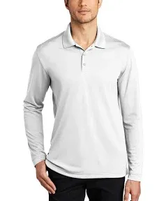 Port Authority Dry Zone UV Micro-Mesh Long Sleeve Polo