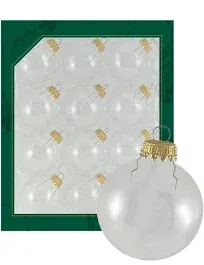 Krebs 12-Pack Clear Standard Indoor Ornament Set KBX10165