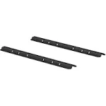 Curt 16204 - Universal 5th Wheel Base Rails (Carbide Black)