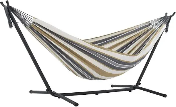 Vivere 9ft Double Hammock with Stand