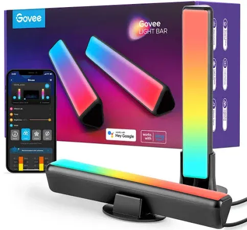 Govee RGBICWW WiFi Bluetooth Flow Plus Light Bars