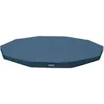 Intex 15 ft. Round Frame Cover for Above Ground Pools with Drain Hole