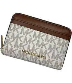 Michael Kors Jet Set Medium Zip Around Card Case Wallet MK