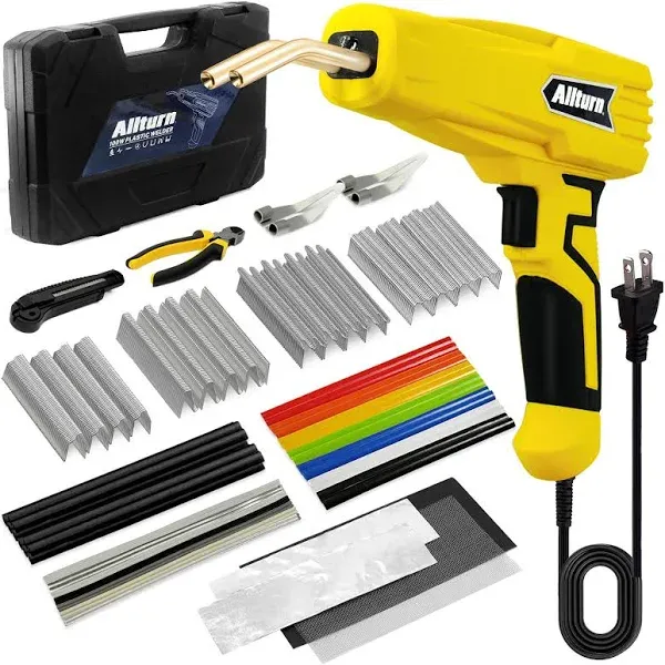 Upgraded Plastic Welder,Plastic Welding Kit 2 in 1,Hot Stapler Kit,Hot Staple...