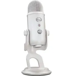 Logitech Yeti Blue Premium Multi-Pattern USB Microphone Silver New Sealed Box