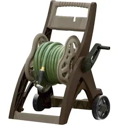 Suncast 175 ft. Hosemobile Hose Reel Cart, Mocha and Taupe