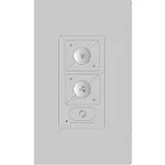 WAC Lighting Bluetooth Ceiling Fan Wall Control in White WC20-WT