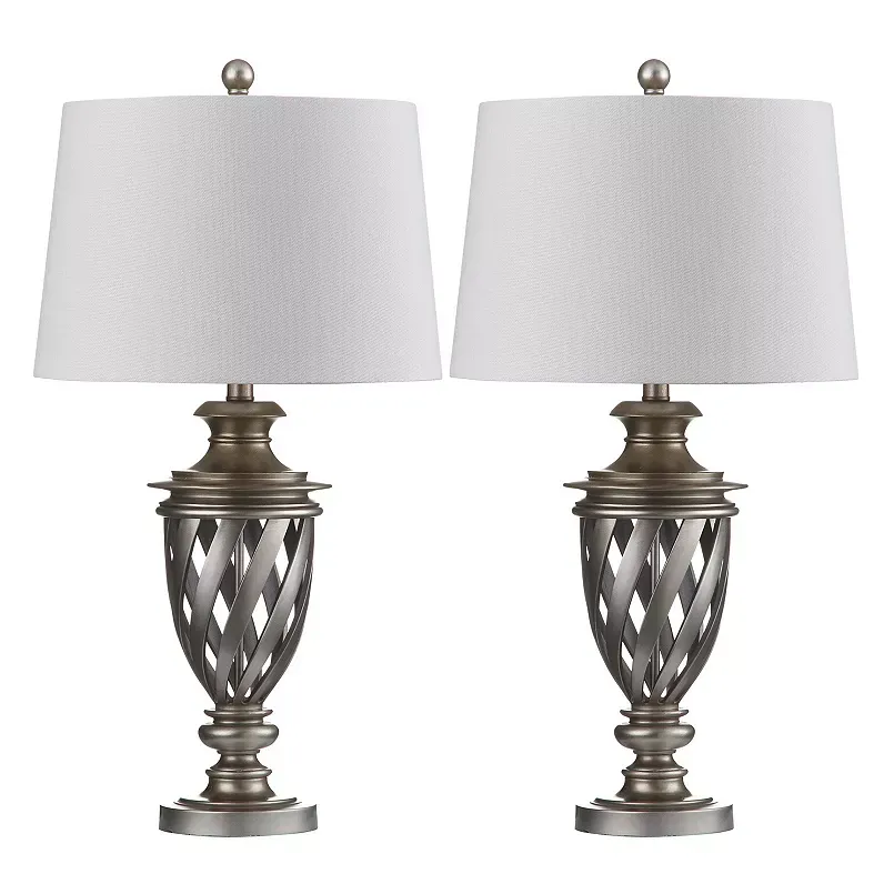 Safavieh 2-piece Byron Urn Table Lamp Set