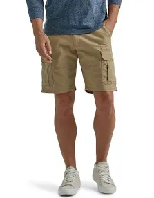 Wrangler Shorts Wrangler Authentics Men's Cargo Shorts Tan