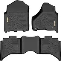 YITAMOTOR Floor Mats for Dodge Ram 1500/2500/3500 Crew Cab and 2023 Ram 1500 Classic