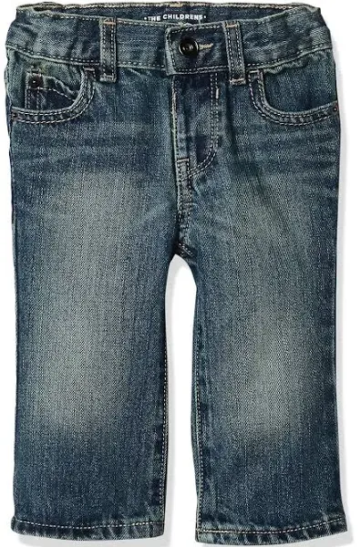 The Children's Place Baby and Toddler Boys' Basic Bootcut Jeans