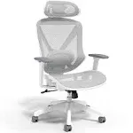 Union & Scale Flexfit Dexley Ergonomic Mesh Swivel Task Chair, Gray (UN61365)