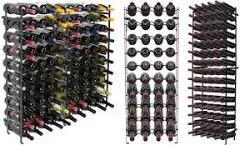 Sorbus Freestanding 40 Bottle Wine Rack