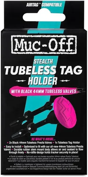 Muc-Off Stealth Tubeless Valve Tag Holder Kit