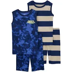 Carter's Boys' 4-Piece Snug Fit Pajama Set