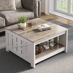 YITAHOME Farmhouse Coffee Table