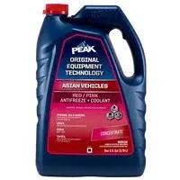 PEAK Original Equipment Technology Asian Vehicles Red, Pink Antifreeze and Coolant Concentrate