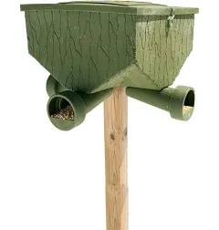 Banks Outdoors Gravity Fed Feed Bank Deer & Game Hunting Feeder 150 lb Capacity