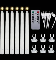 ZenQiKe Rechargeable Taper LED Candles