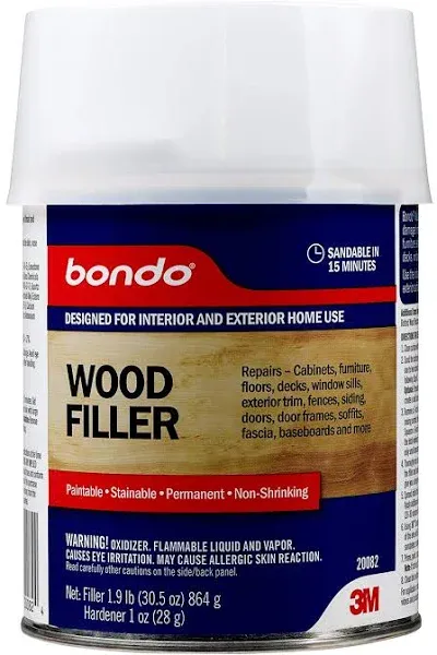 Bondo 20082 Wood Filler - 1 Quart