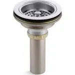 Kohler 8801-CP - Polished Chrome - Duostrainer Sink Strainer with Tailpiece