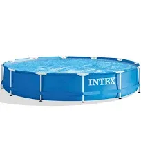 Intex 28210EH 12 Foot x 30 Inch Above Ground Swimming Pool SUMMER WATER PARTY