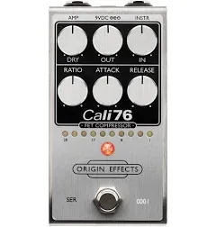 Origin Effects Cali76 V2 FET Compressor Effectpedal Made in England | Reverb