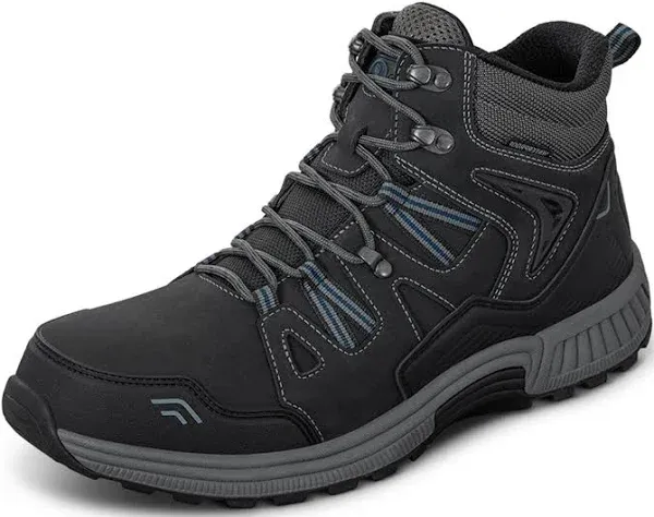 Orthofeet Men's Orthopedic Leather Ridgewood Waterproof Boots