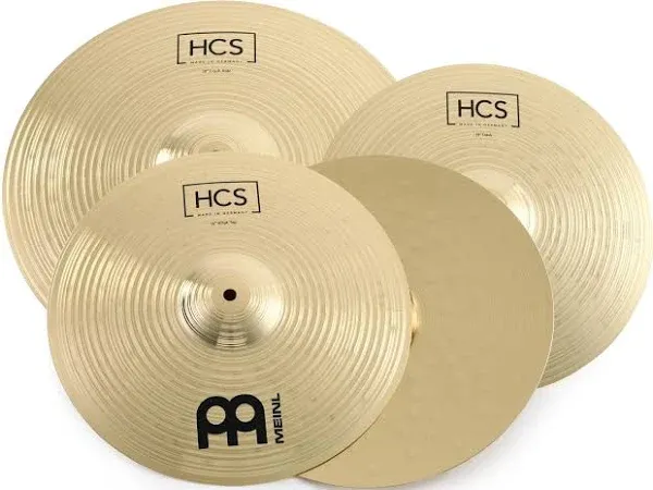 Meinl HCS Cymbal Set with Free 14" Crash