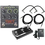 DigiTech Trio+ Band Creator + Looper w/ FS3X Footswitch, 4 Cables, and Power ...