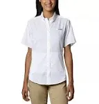 Columbia Women's White Tamiami II Short Sleeve Shirt