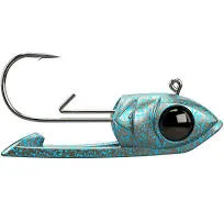 Scope Head with Double-Keeper Design for Soft Plastic Swimbaits