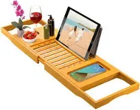 Bamboo Bathtub Caddy Tray 