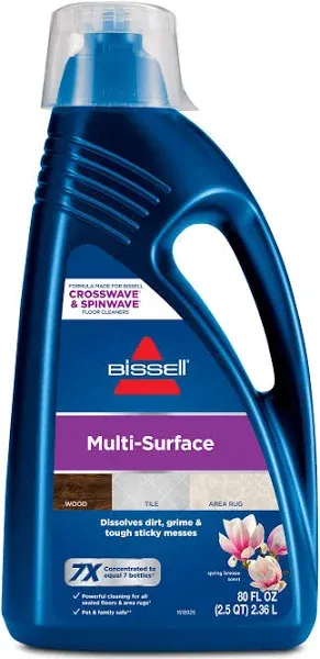 BISSELL MultiSurface Floor Cleaning Formula - Crosswave and Spinwave - 64 oz (17891)