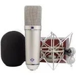 Neumann U87AI-SET-Z Dual Diaphragm Multipattern Condenser Microphone Matte Black