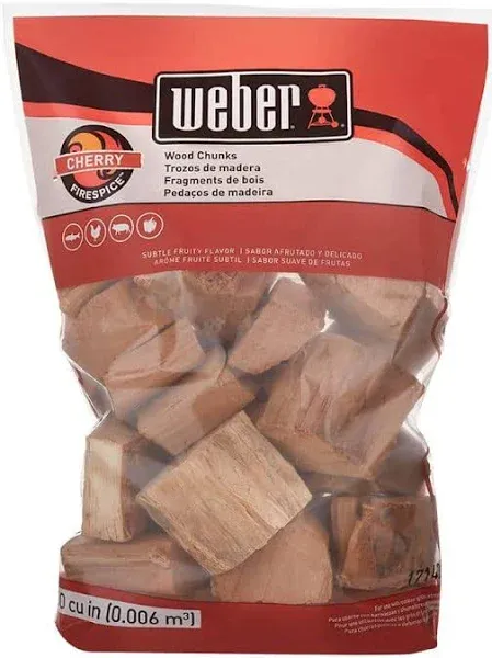 Weber Cherry Wood Chunks