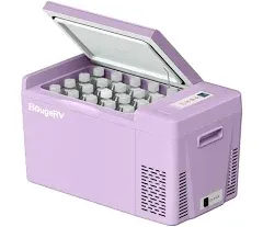 BougeRV 12V 23 Quart Colorful Mint Green Portable Fridge