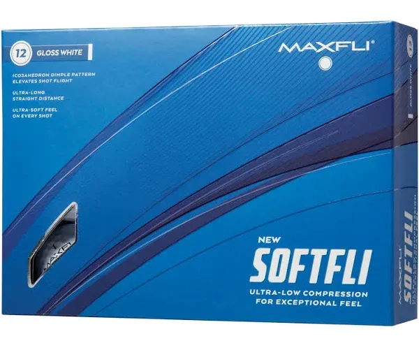 Maxfli Softfli Matte Golf Balls