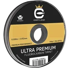 Cortland Ultra Premium Fluorocarbon Tippet (5X)