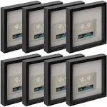 Studio Decor 9" Black Belmont Shadow Box - Each