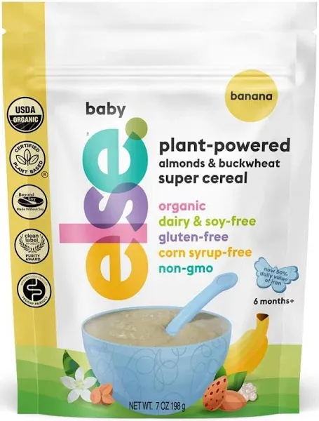 Else Nutrition Plant-Powered Almond & Buckwheat Super Cereal