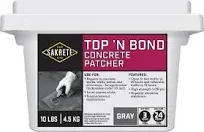 SAKRETE 10 lb. Top 'n Bond Concrete Patcher in White 100042595