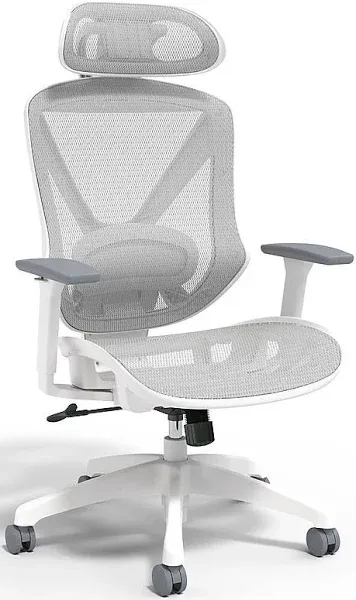 Staples Dexley Ergonomic Mesh Swivel Task Chair, Gray