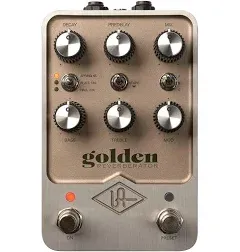 UAFX Golden Reverb Stereo Pedal