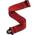 D&#039;Addario Planet Lock Guitar Strap, Blood Red design