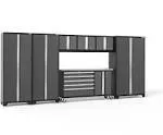 NewAge Bold 3.0 Series 7 Piece Garage Cabinet Set in Gray