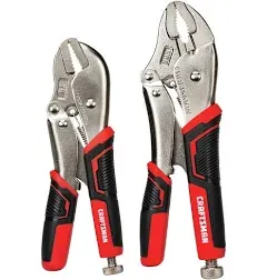 Craftsman 2 Piece Locking Pliers Set 7&#034; &amp; 10 &#034;  CMHT81727 (ZZ18)